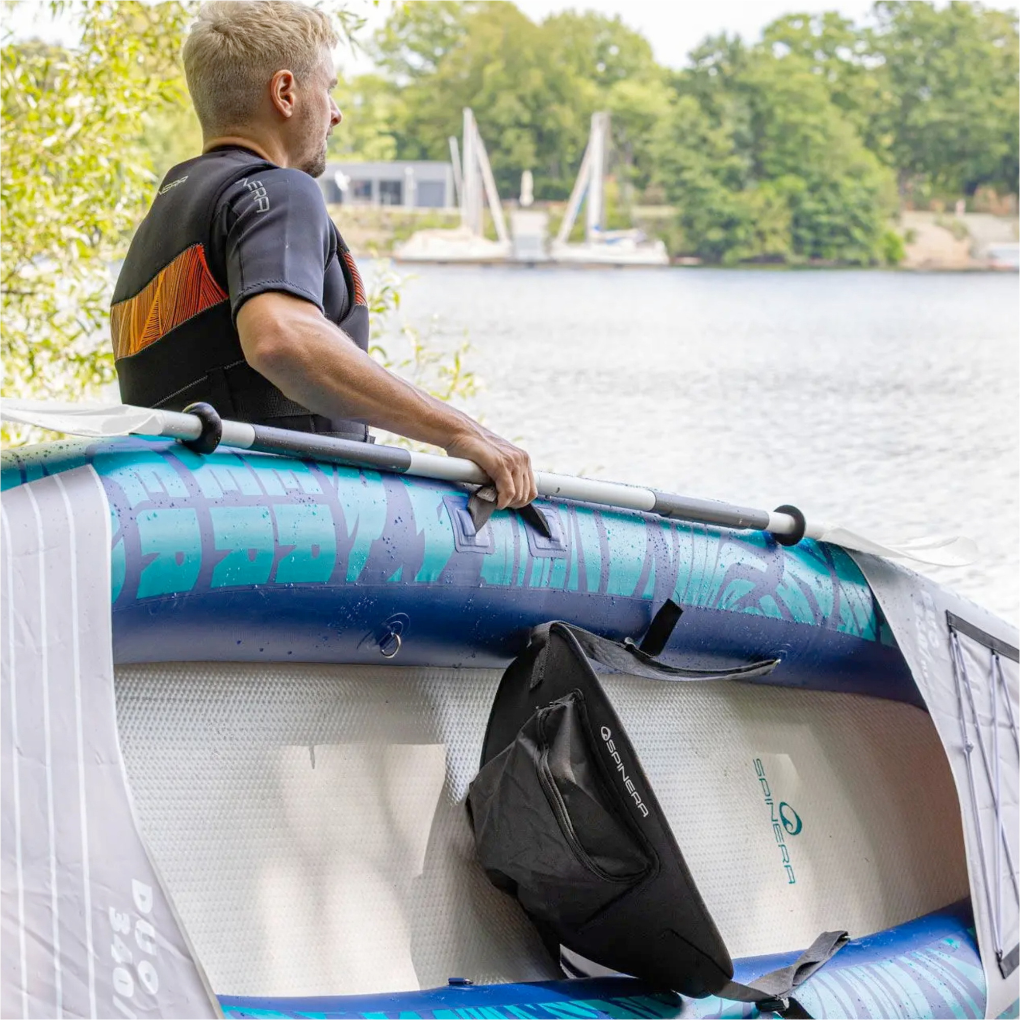 2026 Spinera Duo 340 2 Person Inflatable Kayak Package SP-K-DUO-340P